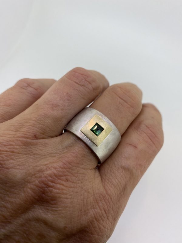 Breiter Ring Turmalin – Bild 2