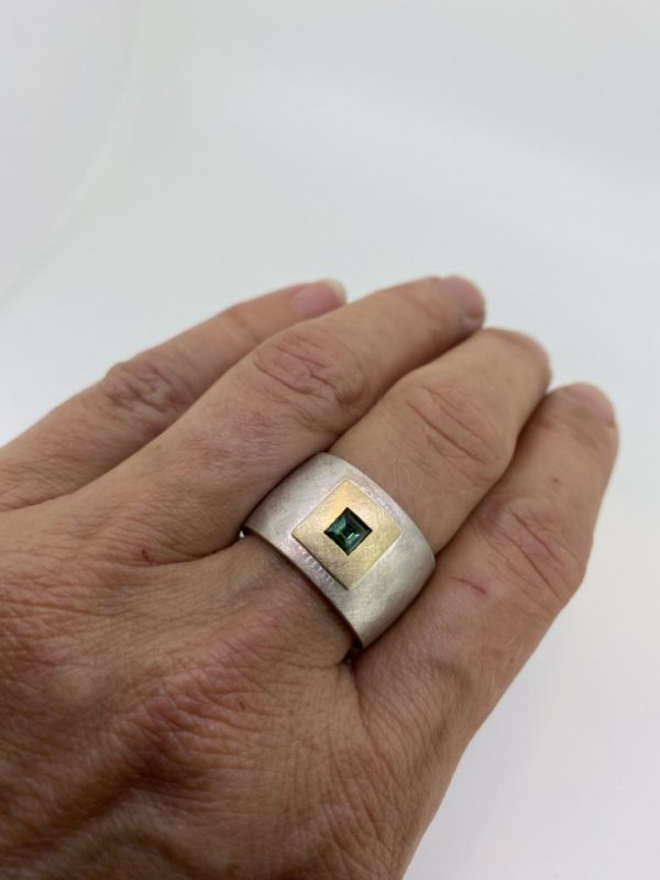 Breiter Ring Turmalin – Bild 3