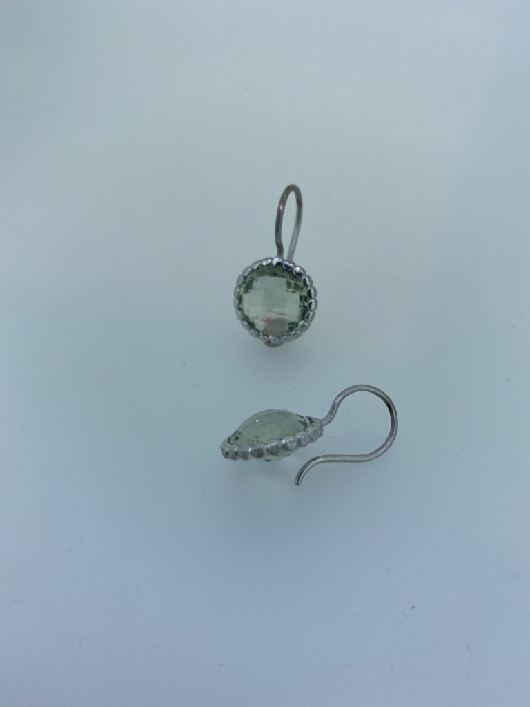 Ohrhänger Prasiolith – Bild 6